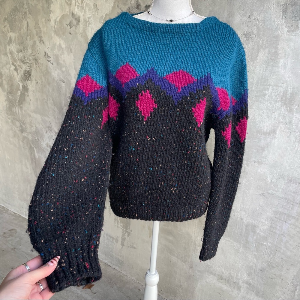 Vintage 90s YSL Chunky Knit Sweater